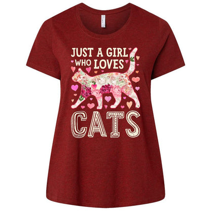 Ladies Curvy Jersey - P46YWEF9 - Cardinal - 10