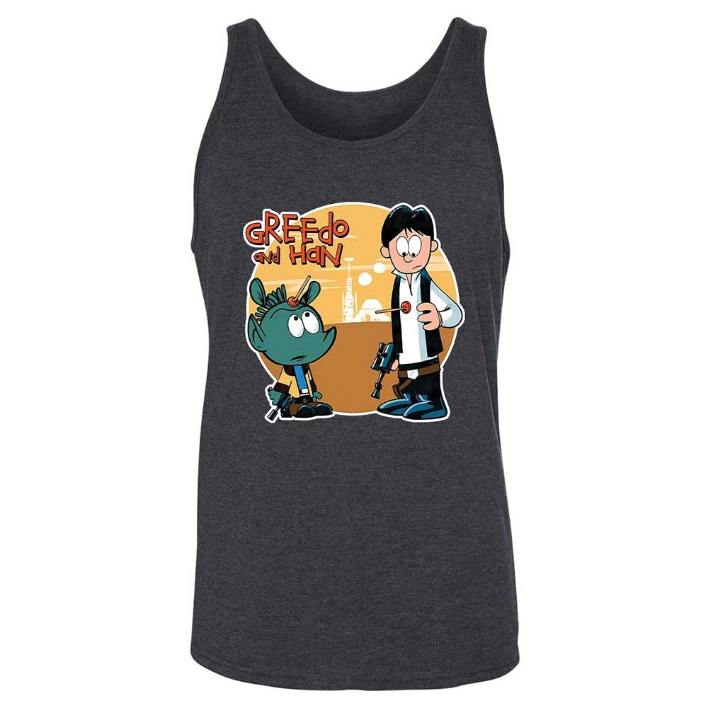 Greedo & Han - Dark Grey Heather - 10