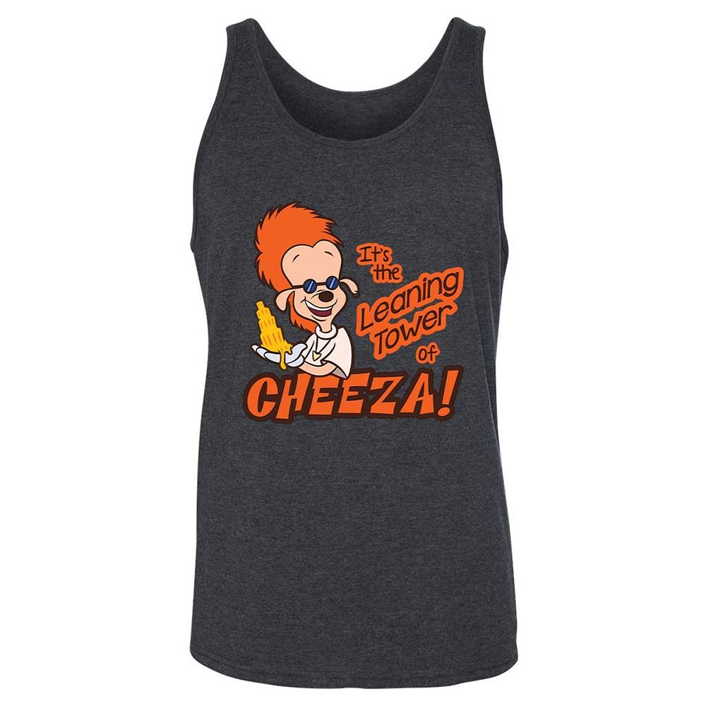 Leaning Tower of Cheeza - Dark Grey Heather - 10