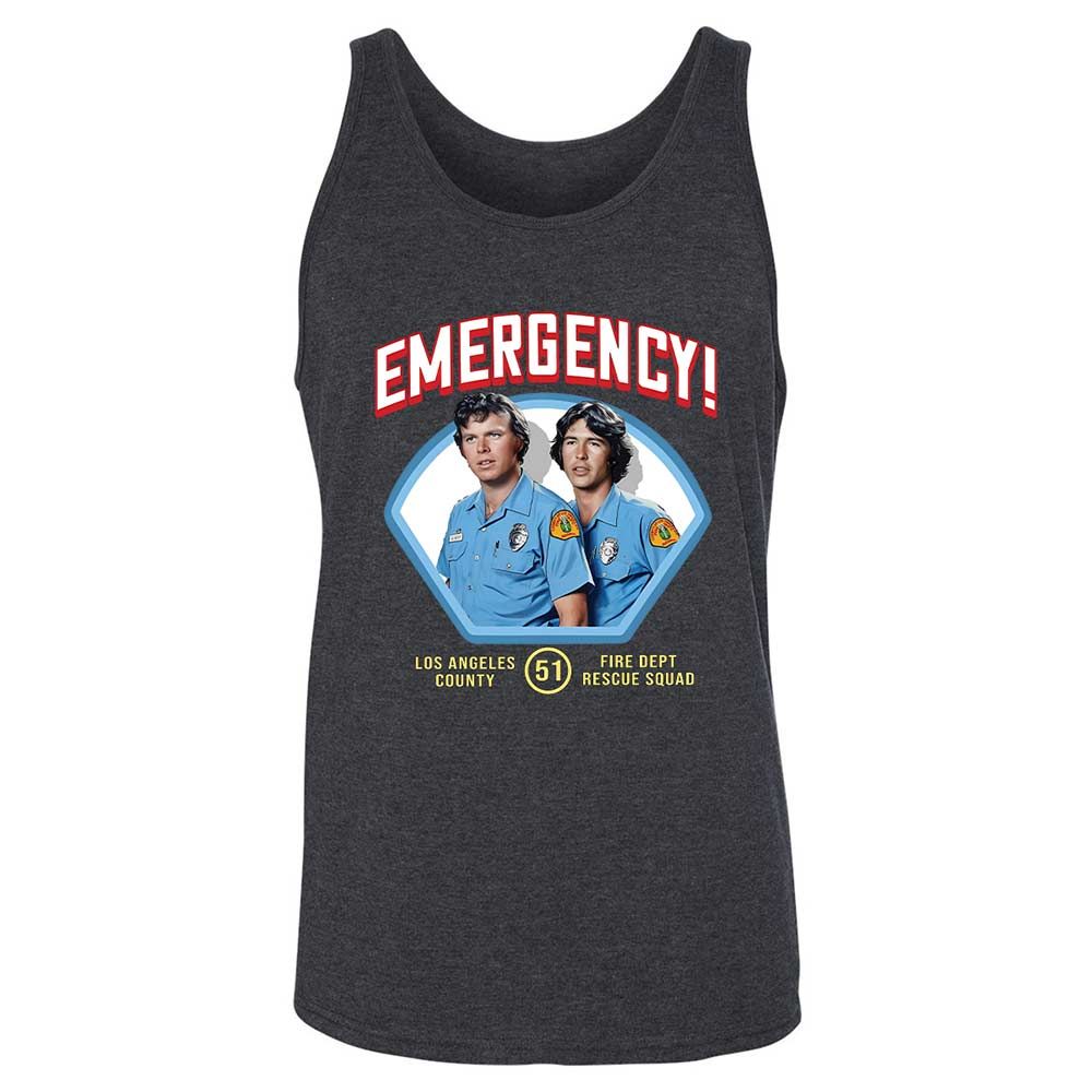 Unisex Jersey Tank - XVCEX2FJ - Dark Grey Heather - 10