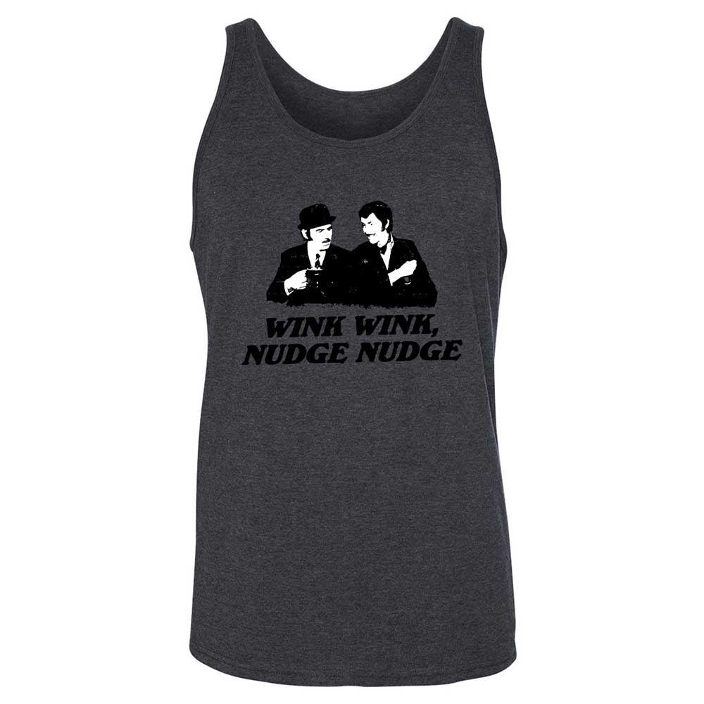 Wink Wink, Nudge Nudge - Dark Grey Heather - 10