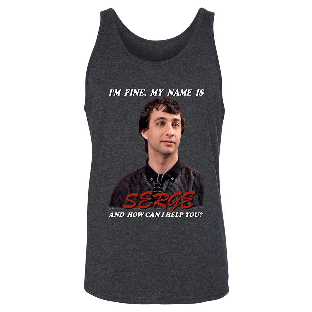 Unisex Jersey Tank - P5E1G5WY - Dark Grey Heather - 10