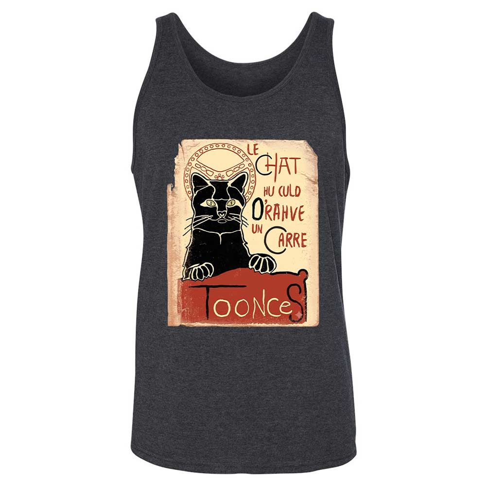 Toonces - Le Chat Noir - Dark Grey Heather - 10