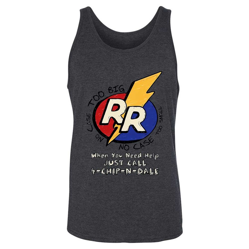Unisex Jersey Tank - A4YR6V9G - Dark Grey Heather - 10