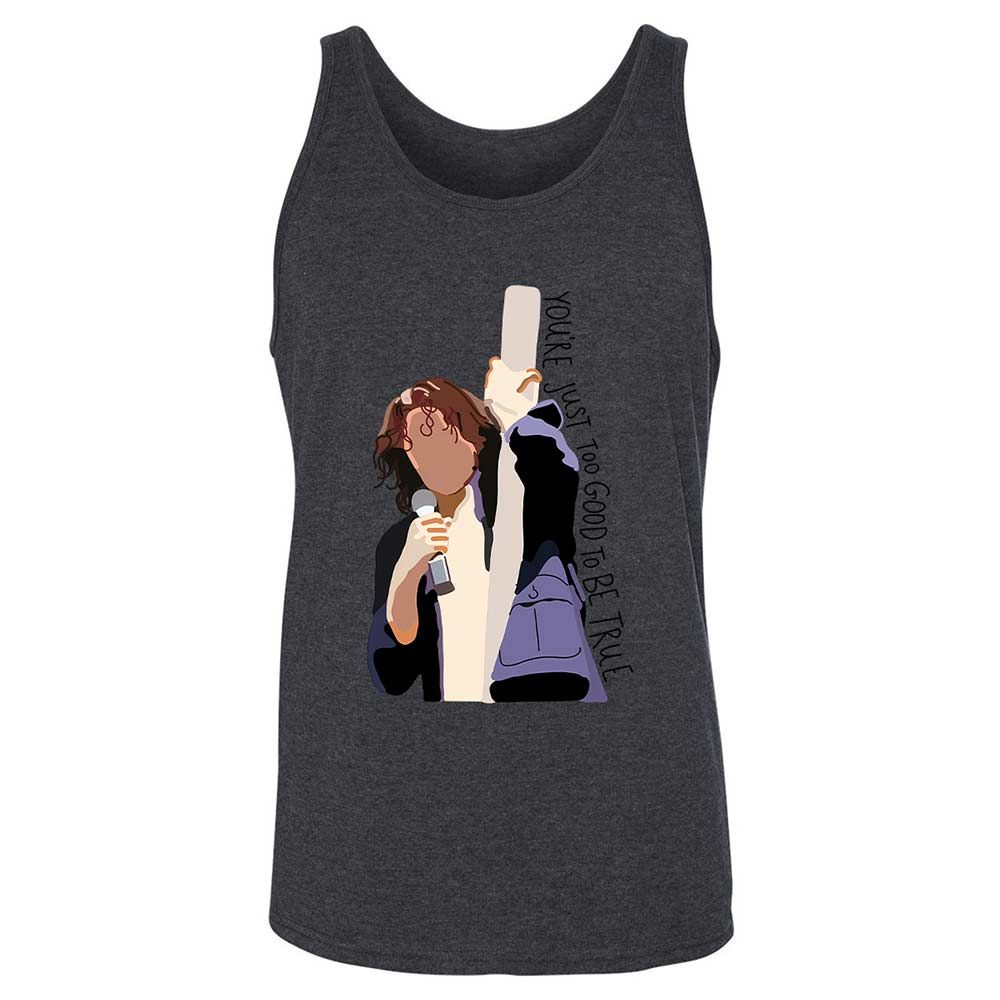 Unisex Jersey Tank - 7B8FR1XQ - Dark Grey Heather - 10