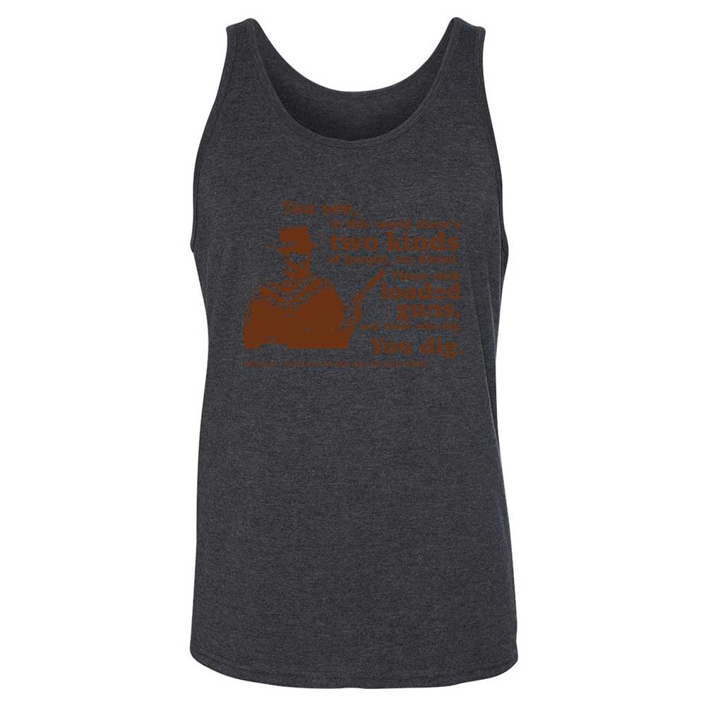 The Man with No Name - Dark Grey Heather - 10