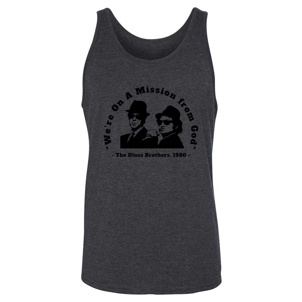 We're on a Mission from God - Dark Grey Heather - 10