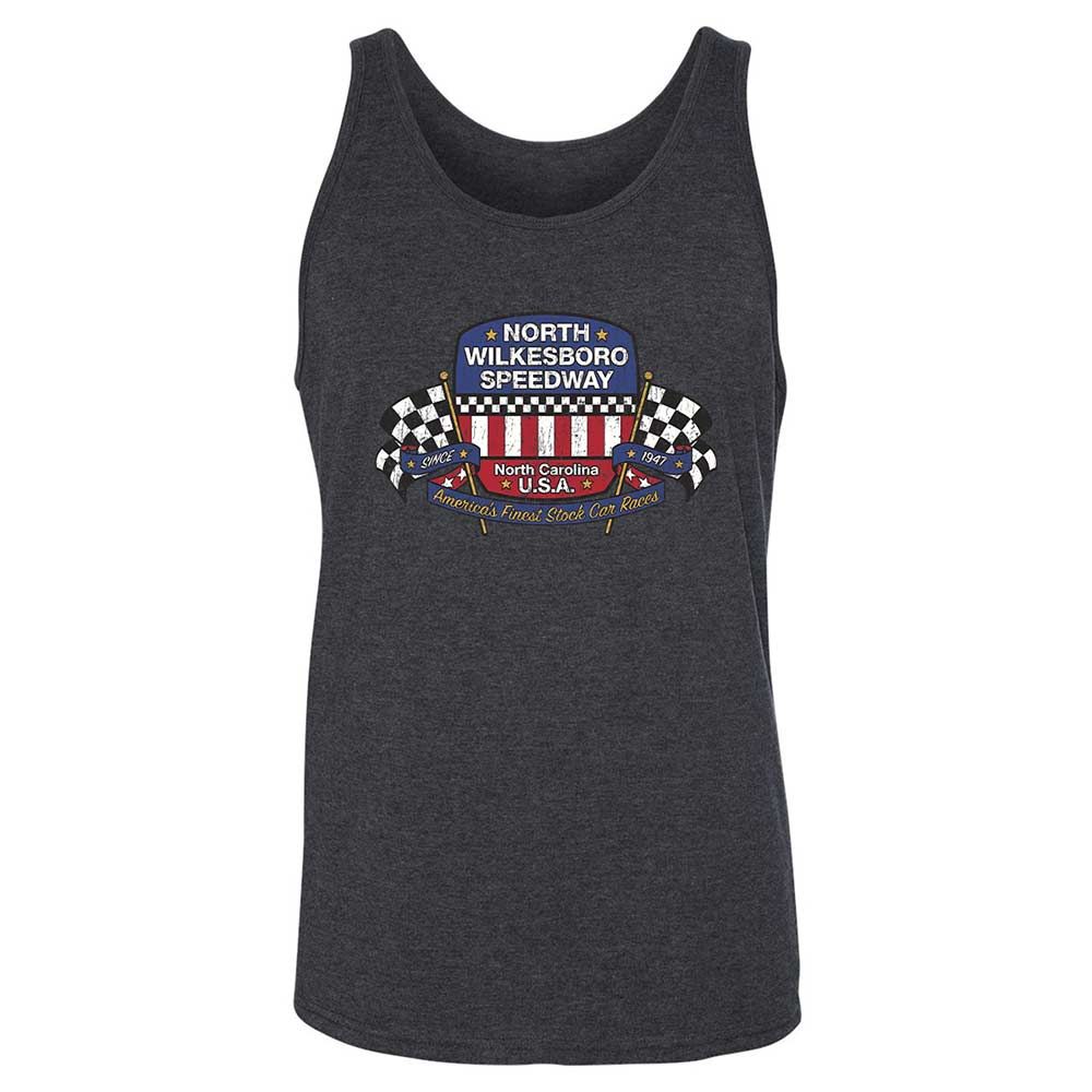 Unisex Jersey Tank - 4XK9WY8G - Dark Grey Heather - 10