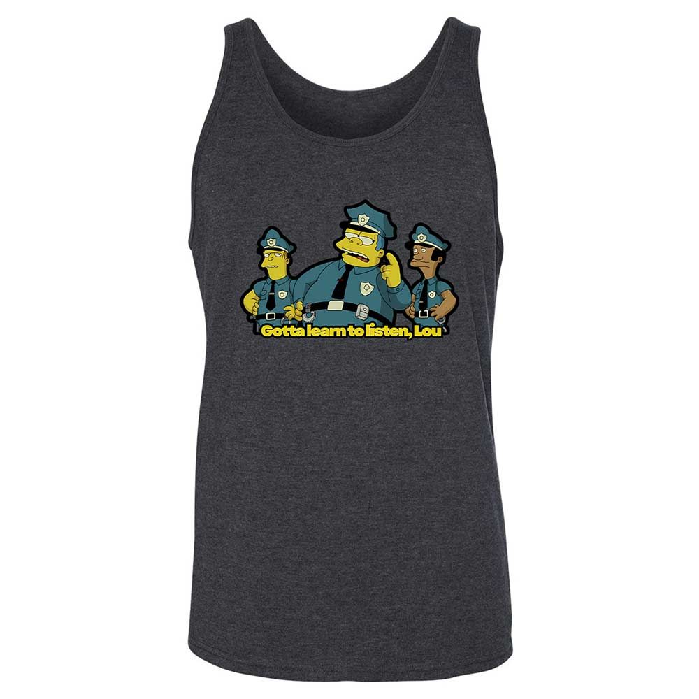 Gotta learn to listen, Lou - Dark Grey Heather - 10