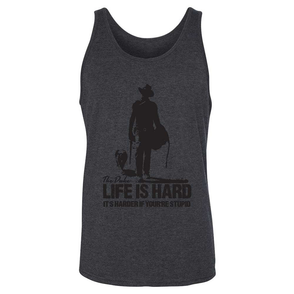 Life is hard - Dark Grey Heather - 10