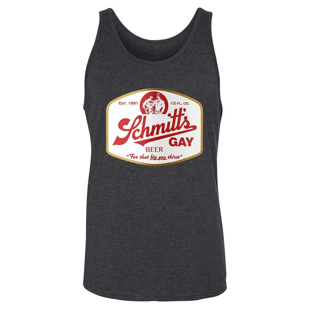 Schmitt's Gay Beer - Dark Grey Heather - 10