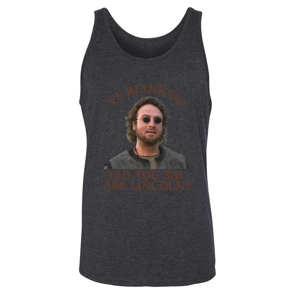 Did You Say Abe Lincoln - Dark Grey Heather - 10