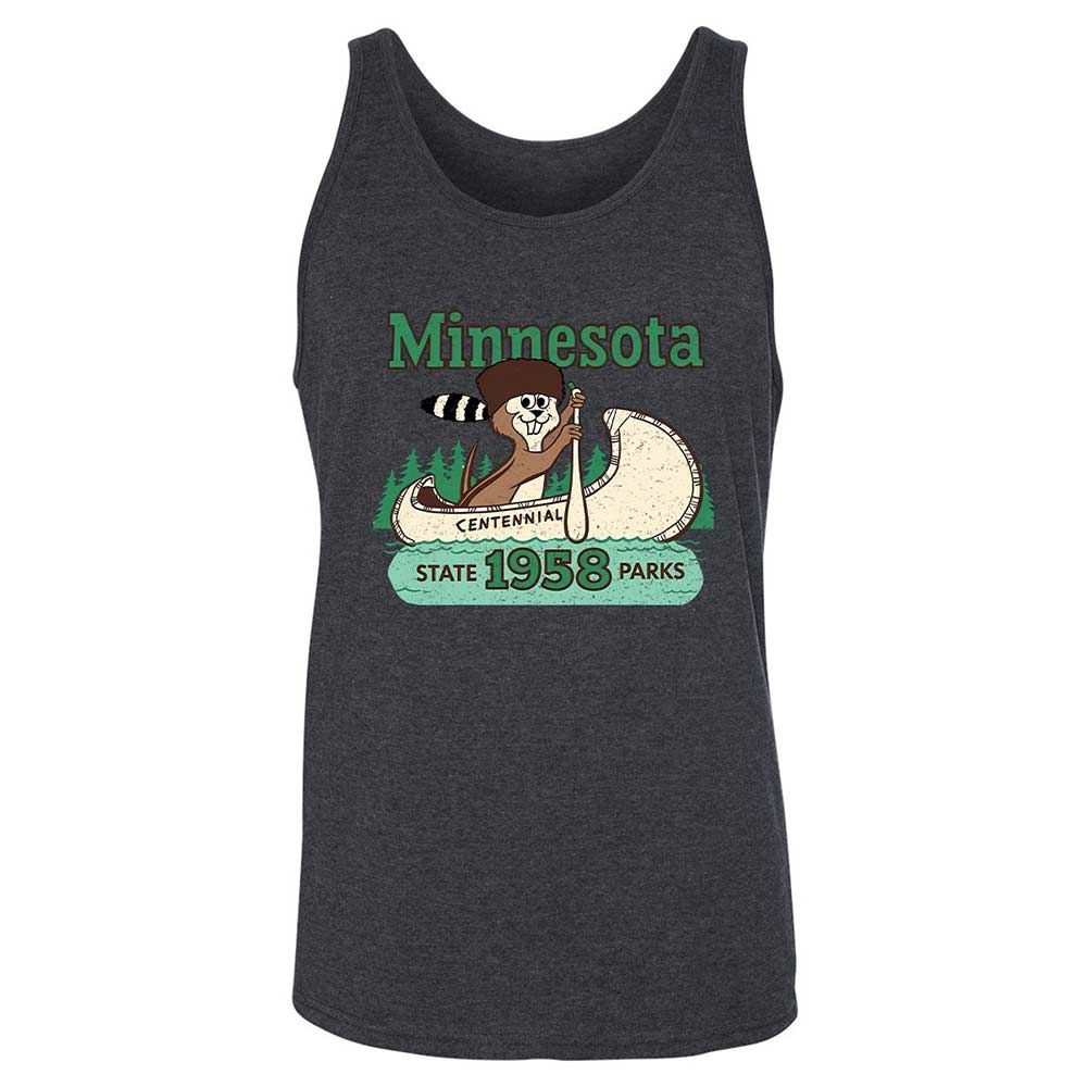 Unisex Jersey Tank - 91EHF25B - Dark Grey Heather - 10