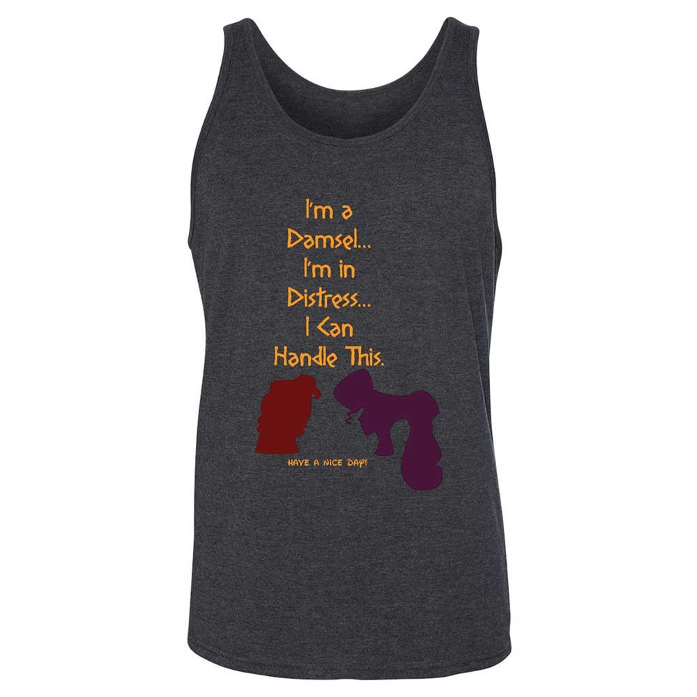 Unisex Jersey Tank - LFRE33RJ - Dark Grey Heather - 10