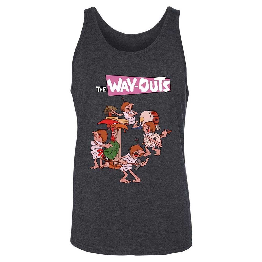 The Way-Outs Groovy 60's - Dark Grey Heather - 10
