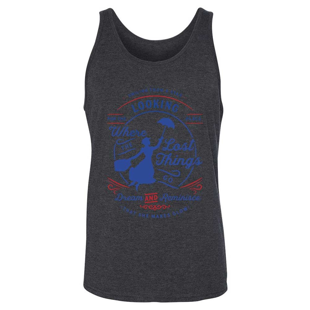 Unisex Jersey Tank - 1R7UY5G9 - Dark Grey Heather - 10