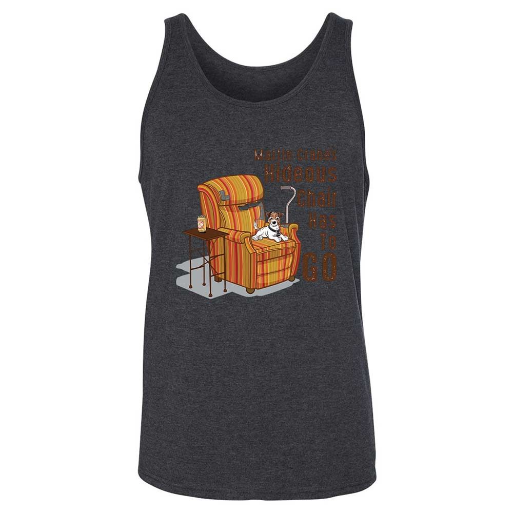 Martin Crane's Hideous Chair - Dark Grey Heather - 10