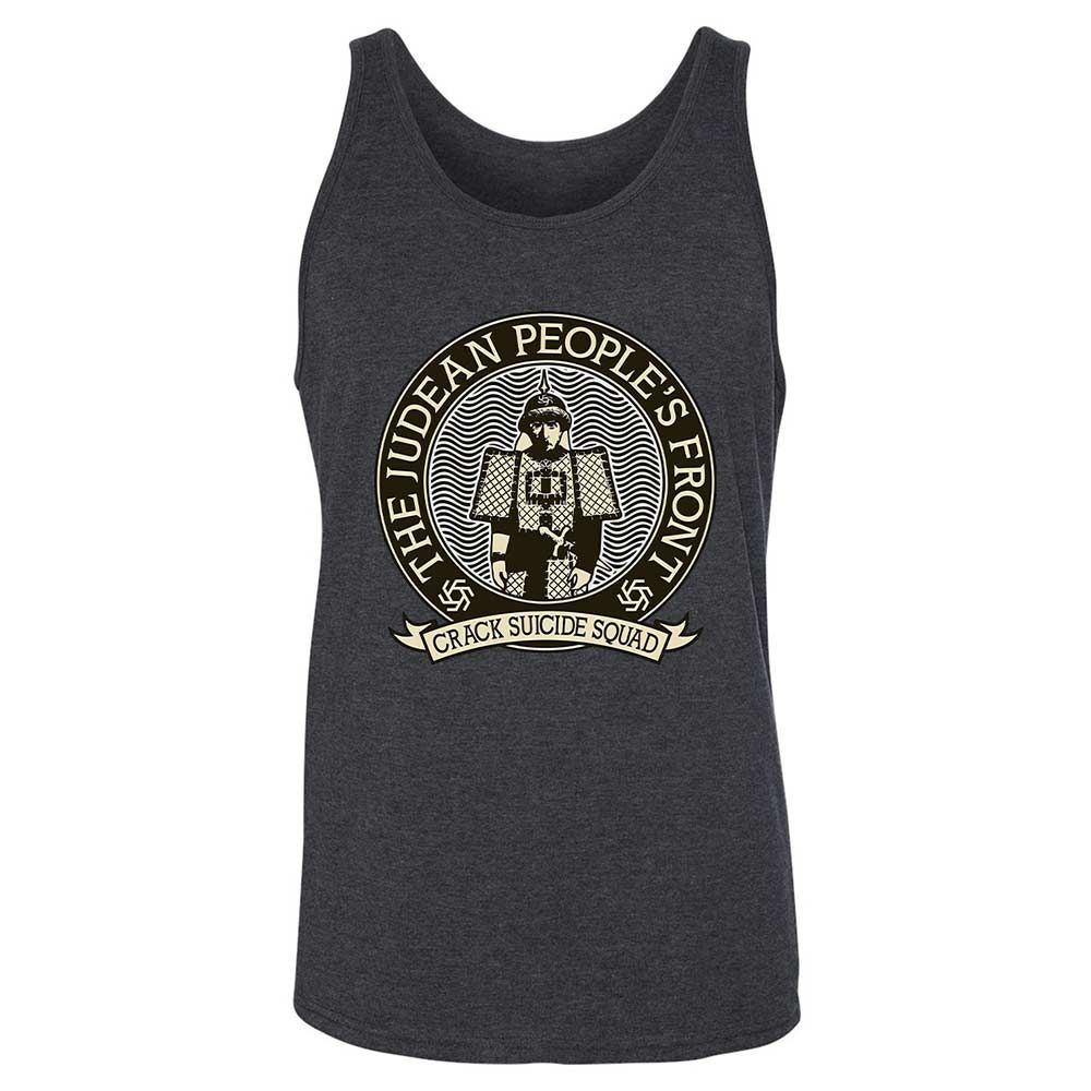 Unisex Jersey Tank - HPKNMFN1 - Dark Grey Heather - 10