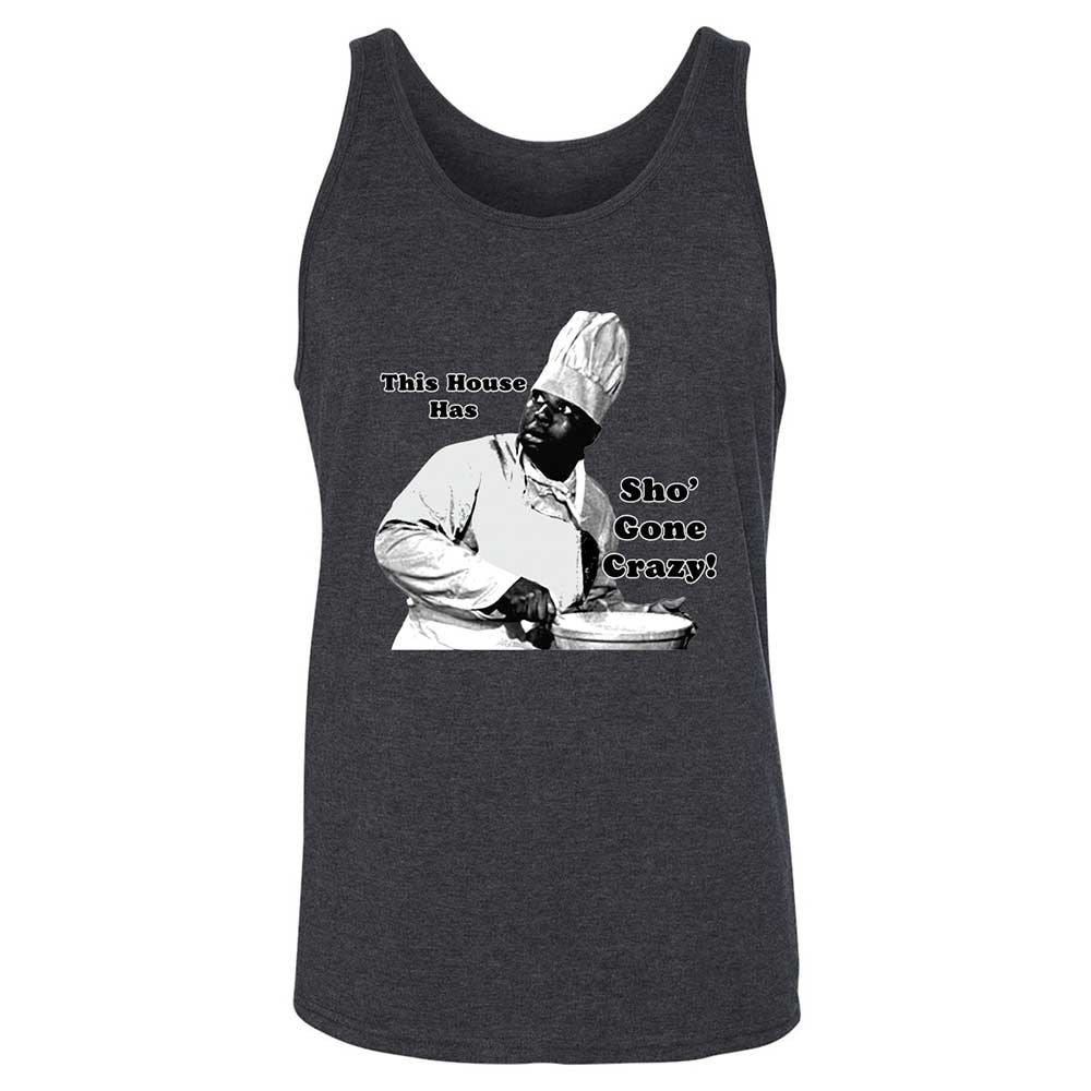 Unisex Jersey Tank - BJEU1XD7 - Dark Grey Heather - 10