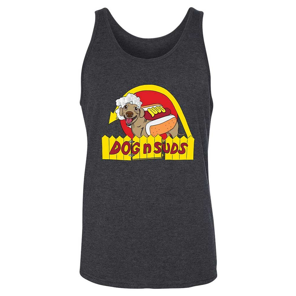Dog n Suds Dachshund - Dark Grey Heather - 10