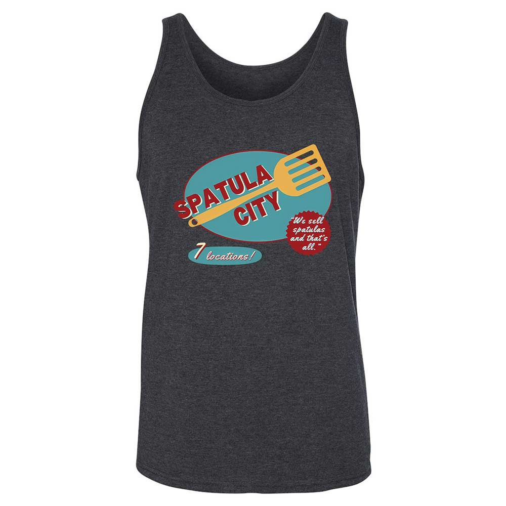 Spatula City - Dark Grey Heather - 10