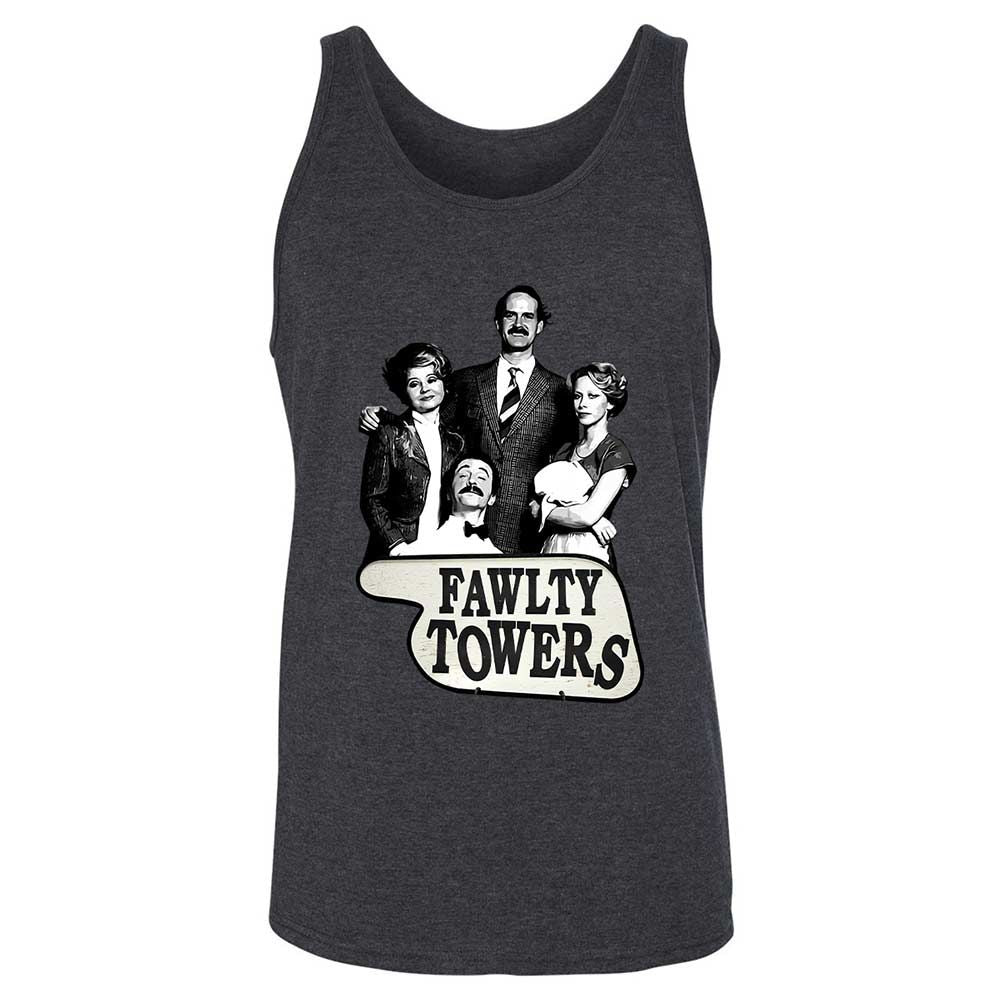 Basil Fawlty - Dark Grey Heather - 10