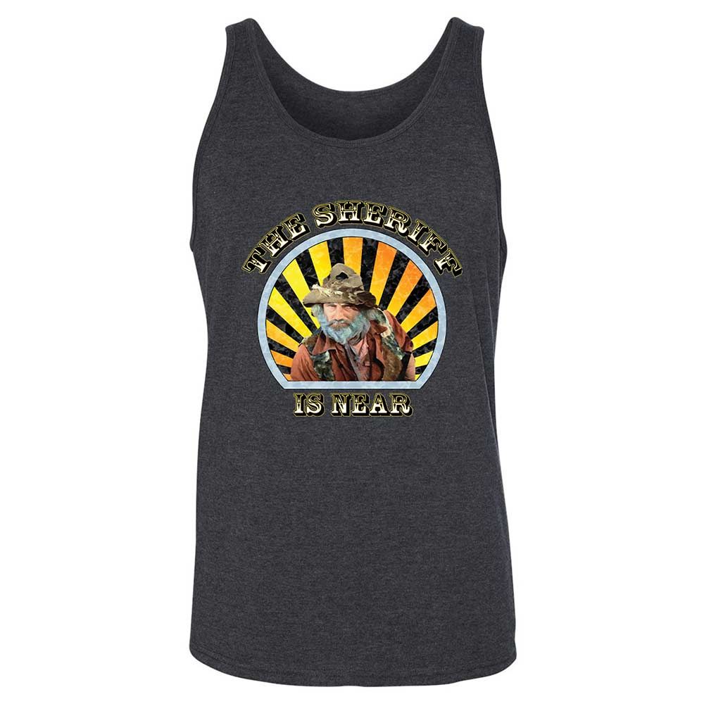 The Sheriff Is Near - Dark Grey Heather - 10