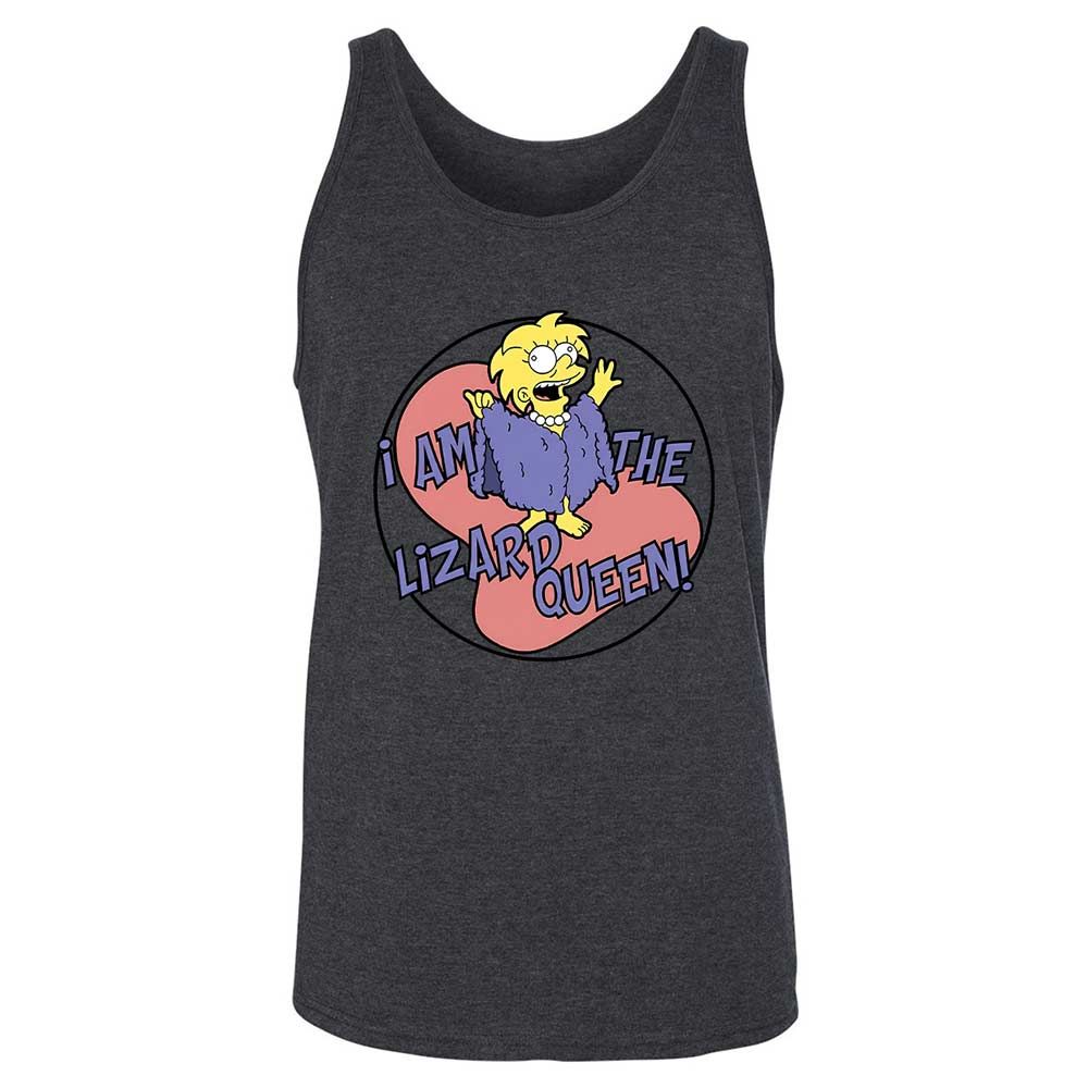 I am the Lizard Queen - Dark Grey Heather - 10