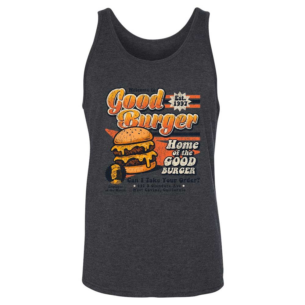 Unisex Jersey Tank - BP8J28ER - Dark Grey Heather - 10