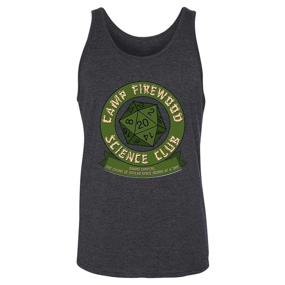 Camp Firewood Science Club - Dark Grey Heather - 10