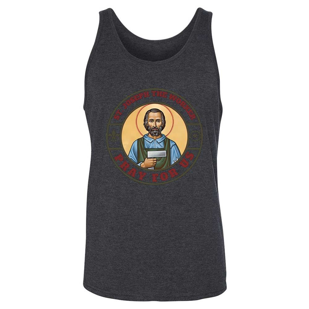 Pray for Us - Dark Grey Heather - 10