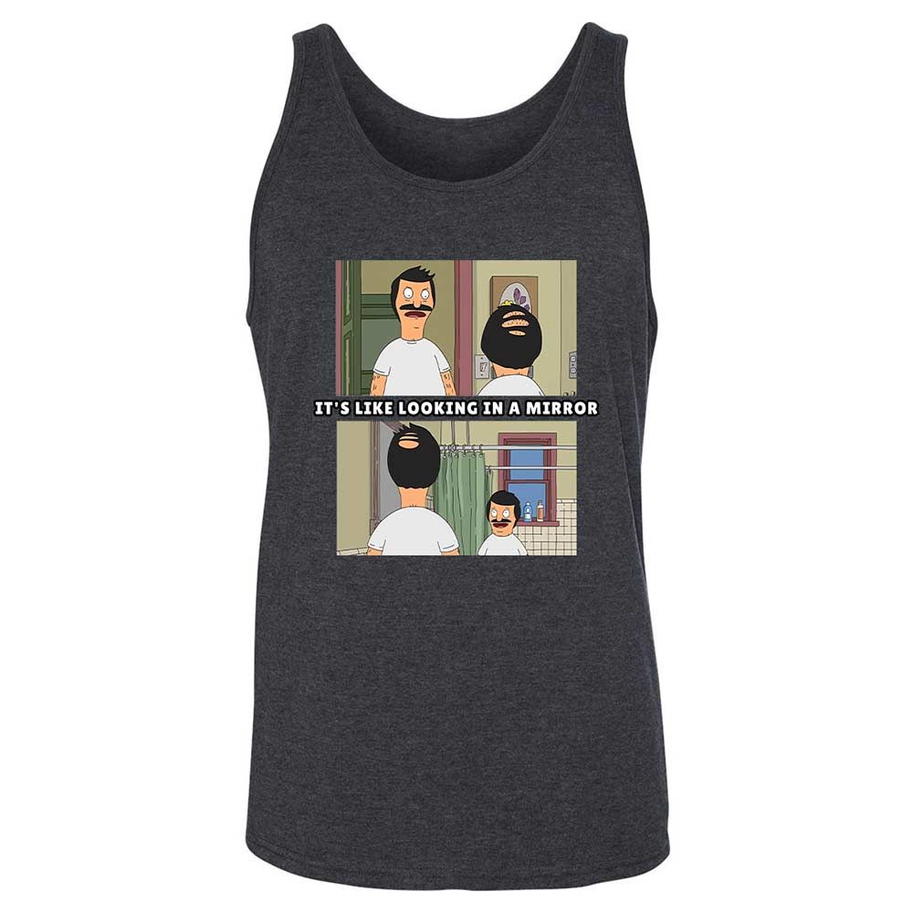 It's like looking in a mirror - Dark Grey Heather - 10