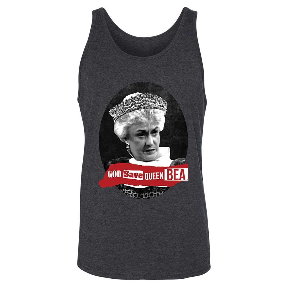 God Save Queen Bea - Dark Grey Heather - 10