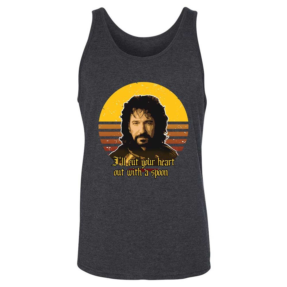 I'll Cut Your Heart Out - Dark Grey Heather - 10