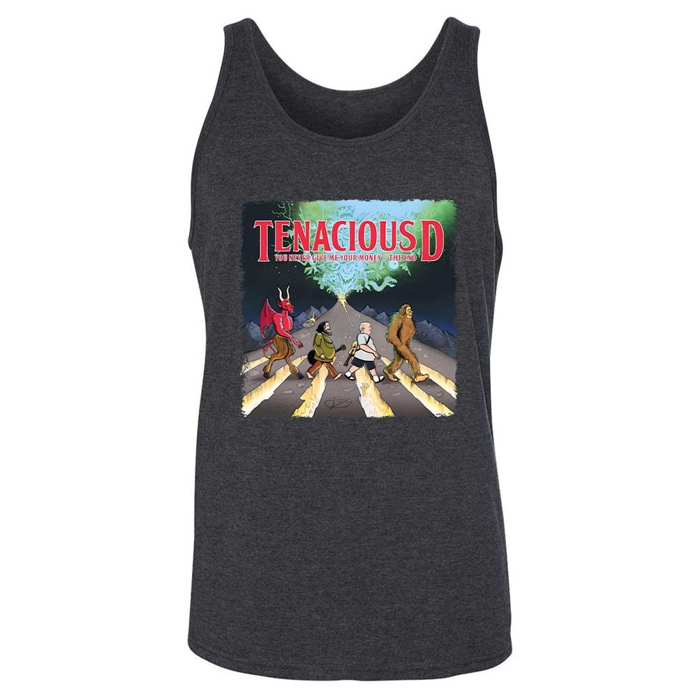 Unisex Jersey Tank - WBAWKBQU - Dark Grey Heather - 10