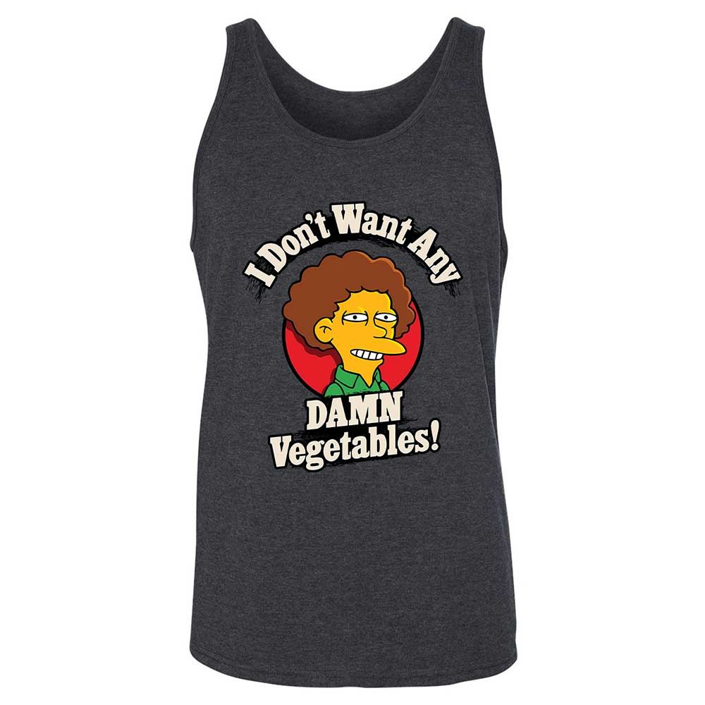 I Don't Want Any Damn Vegetables! - Dark Grey Heather - 10