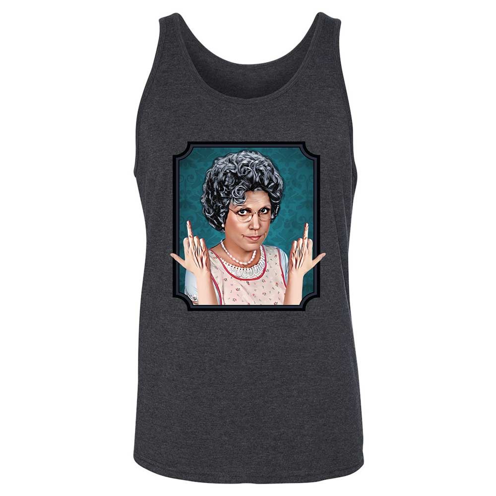 Unisex Jersey Tank - KJJNRUPS - Dark Grey Heather - 10