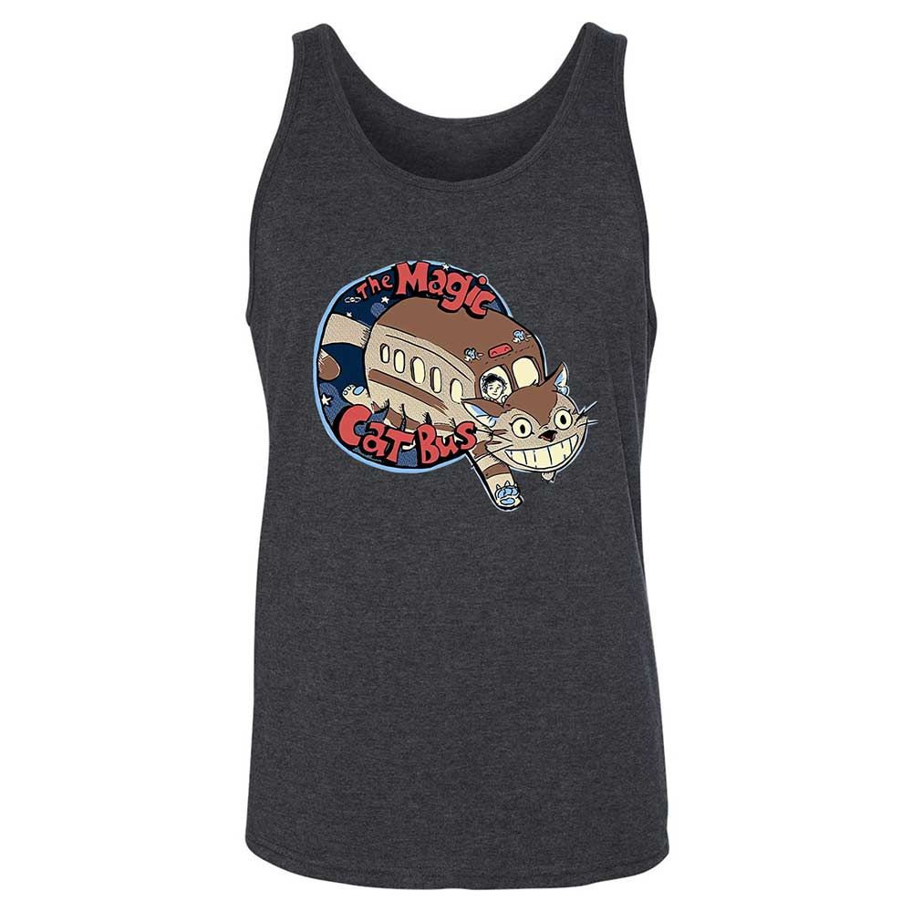The Magic Catbus - Dark Grey Heather - 10