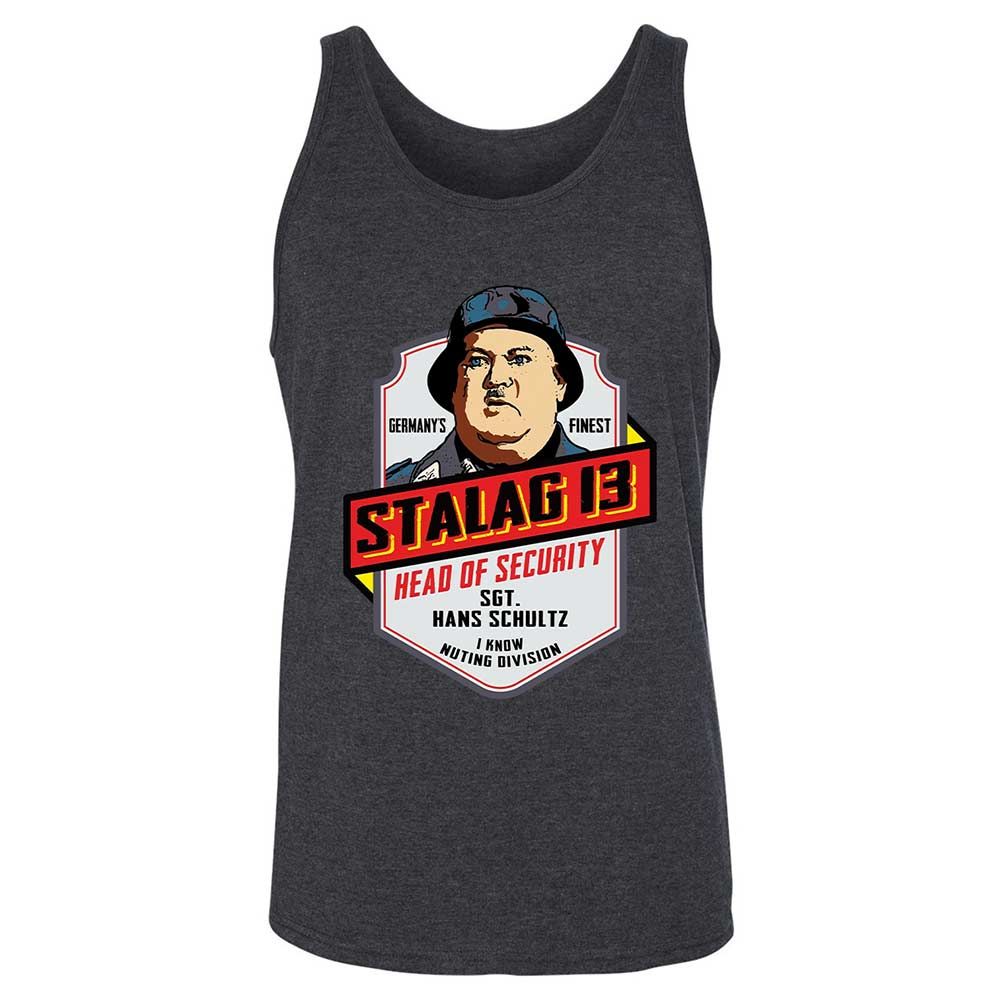 Unisex Jersey Tank - W8ZAVYUF - Dark Grey Heather - 10