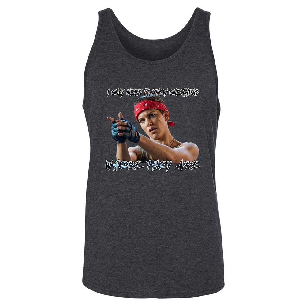 Unisex Jersey Tank - 3RERX23B - Dark Grey Heather - 10