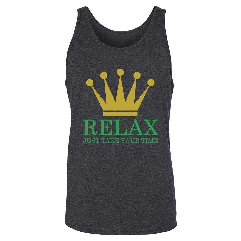 Relax Just Take Your Time - Dark Grey Heather - 10