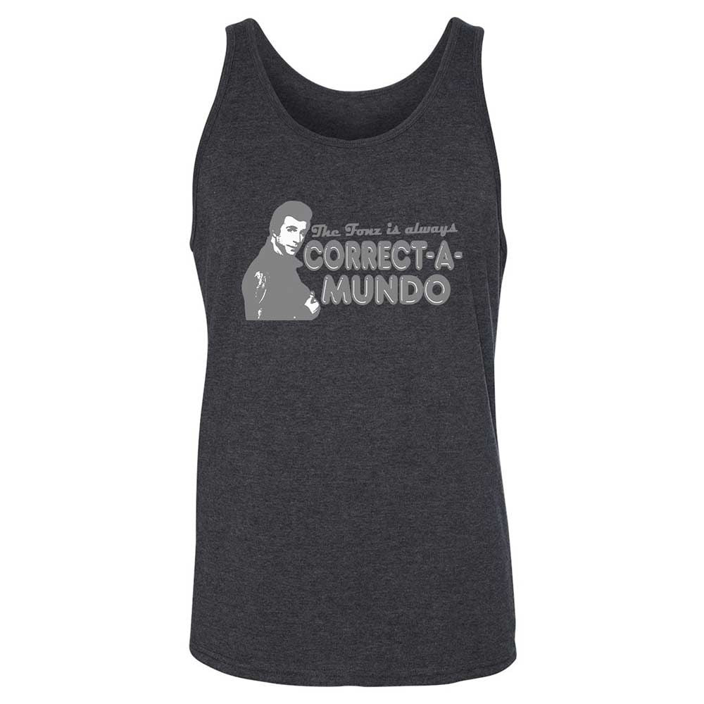 Unisex Jersey Tank - HP4YGBZA - Dark Grey Heather - 10