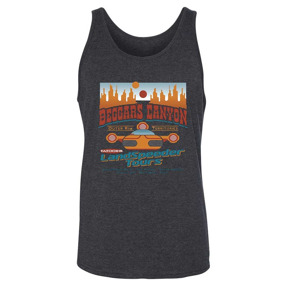 Unisex Jersey Tank - 27K2XEDR - Dark Grey Heather - 10