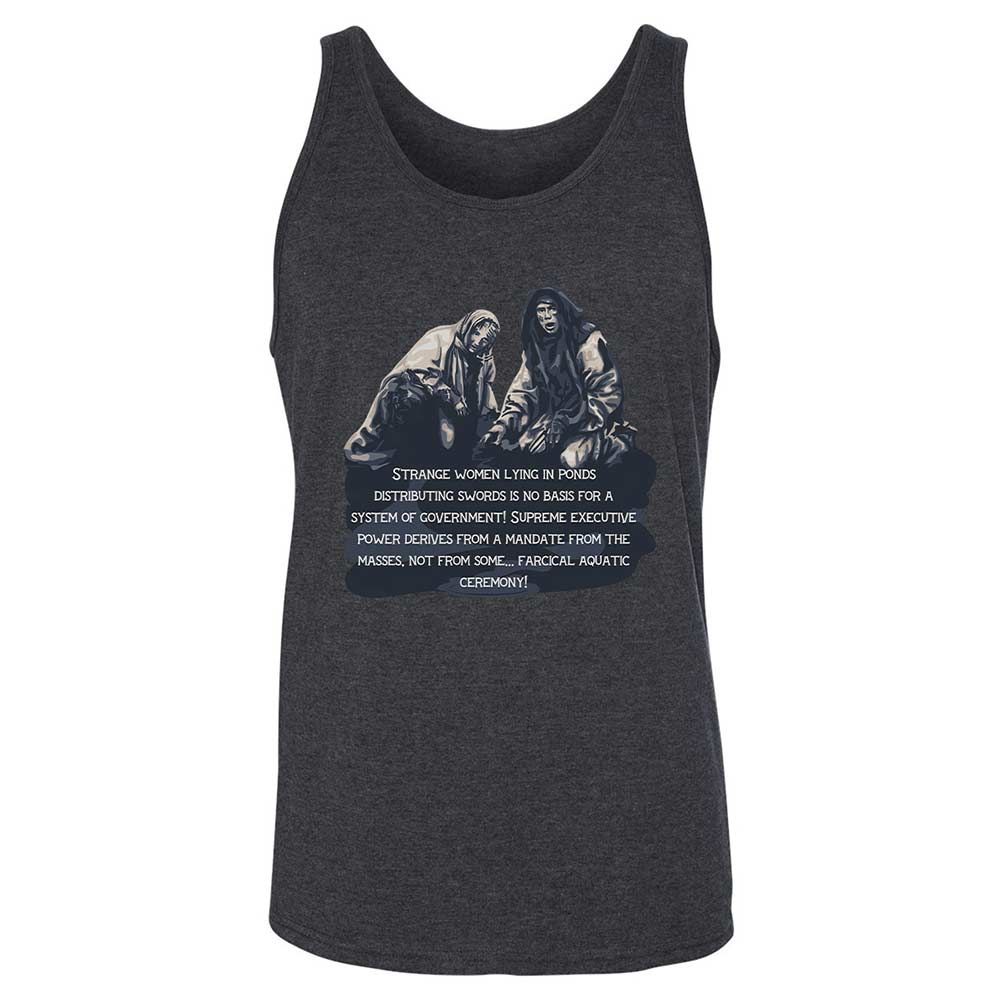 Unisex Jersey Tank - 6X7X6QYV - Dark Grey Heather - 10