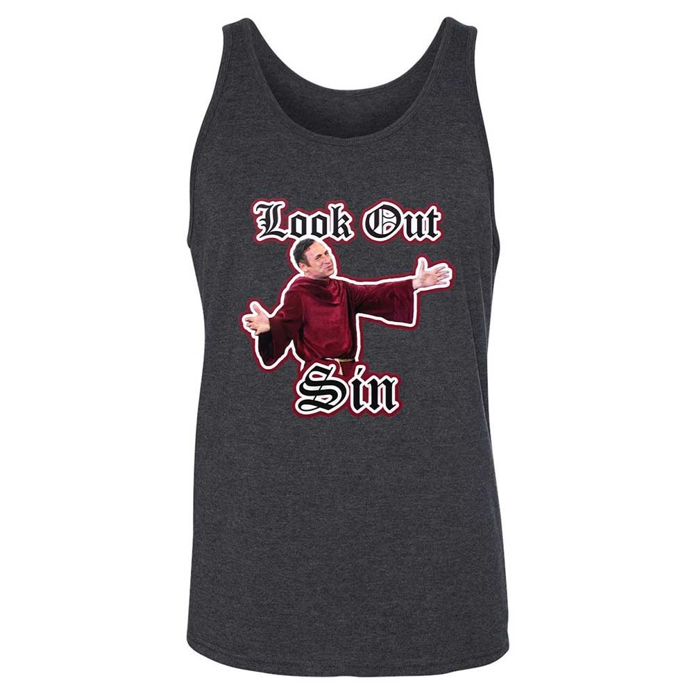 Unisex Jersey Tank - 4JM8Z5E4 - Dark Grey Heather - 10