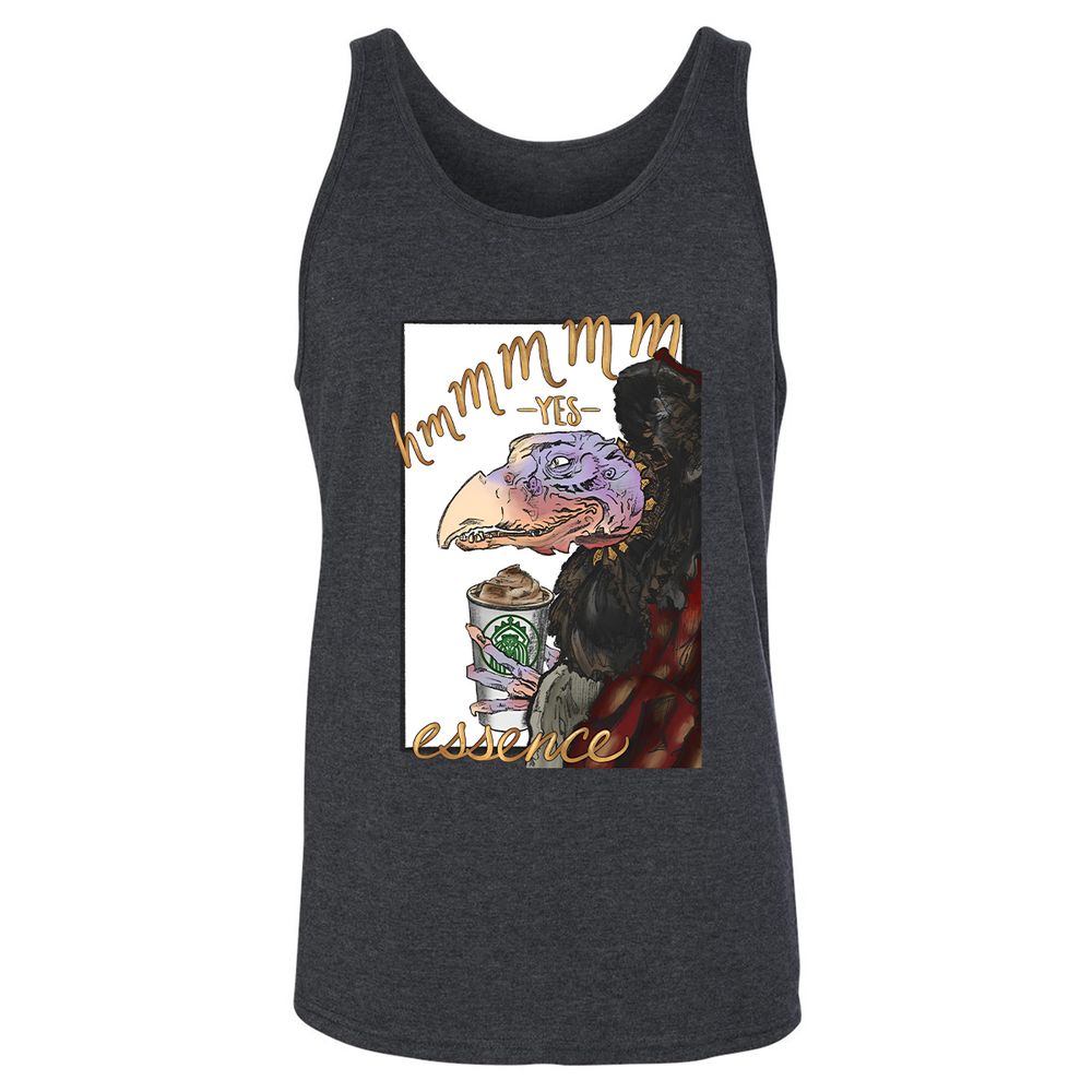 Unisex Jersey Tank - 4D672JVC - Dark Grey Heather - 10