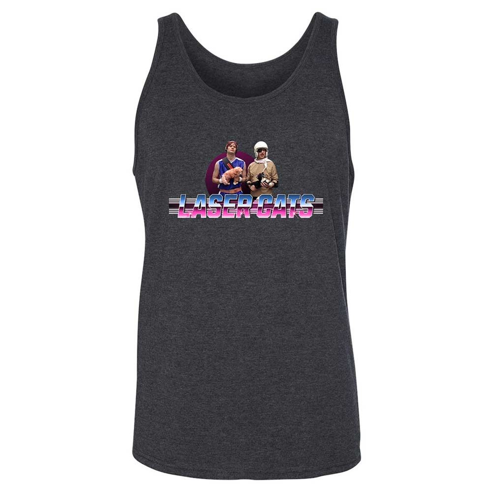 Laser Cats - Dark Grey Heather - 10