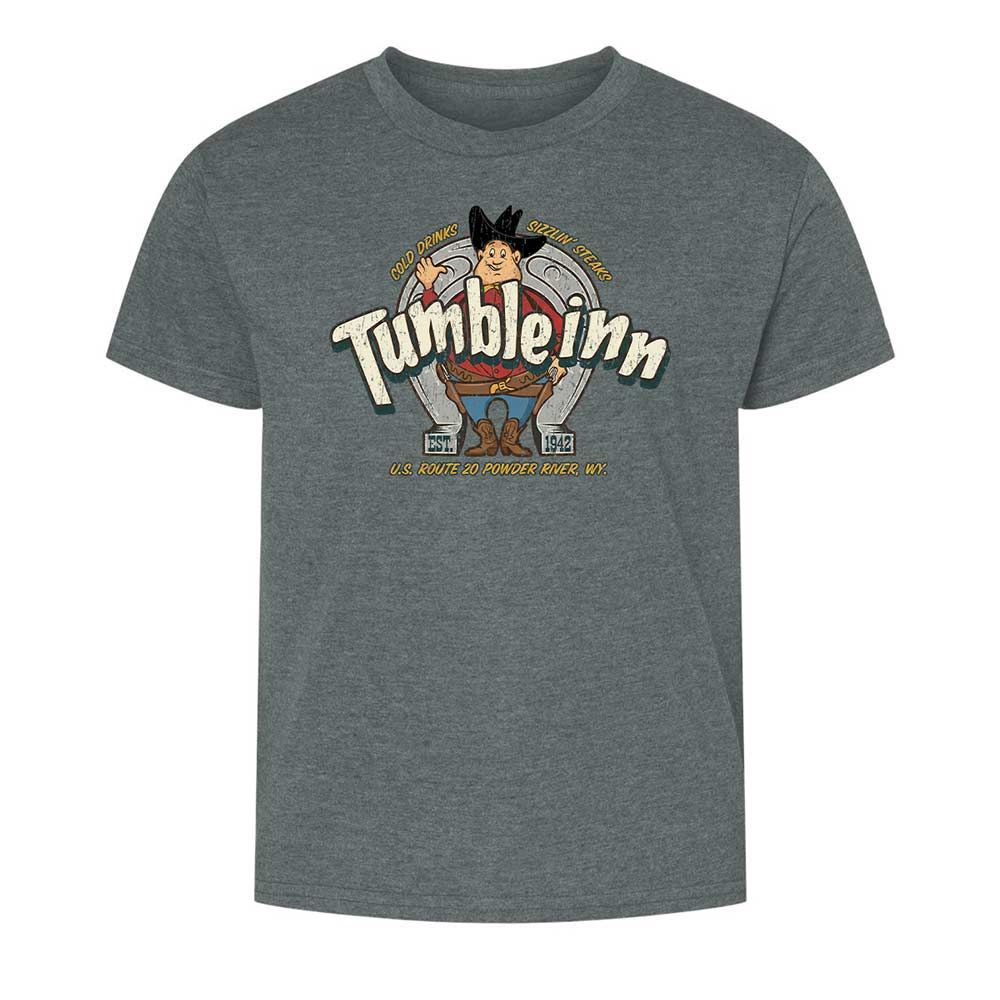 Kids T-Shirt - ZMEGJQLF - Dark Heather - 10