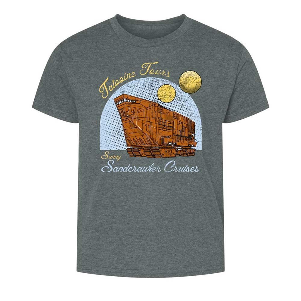 Kids T-Shirt - X9UVFXZB - Dark Heather - 10