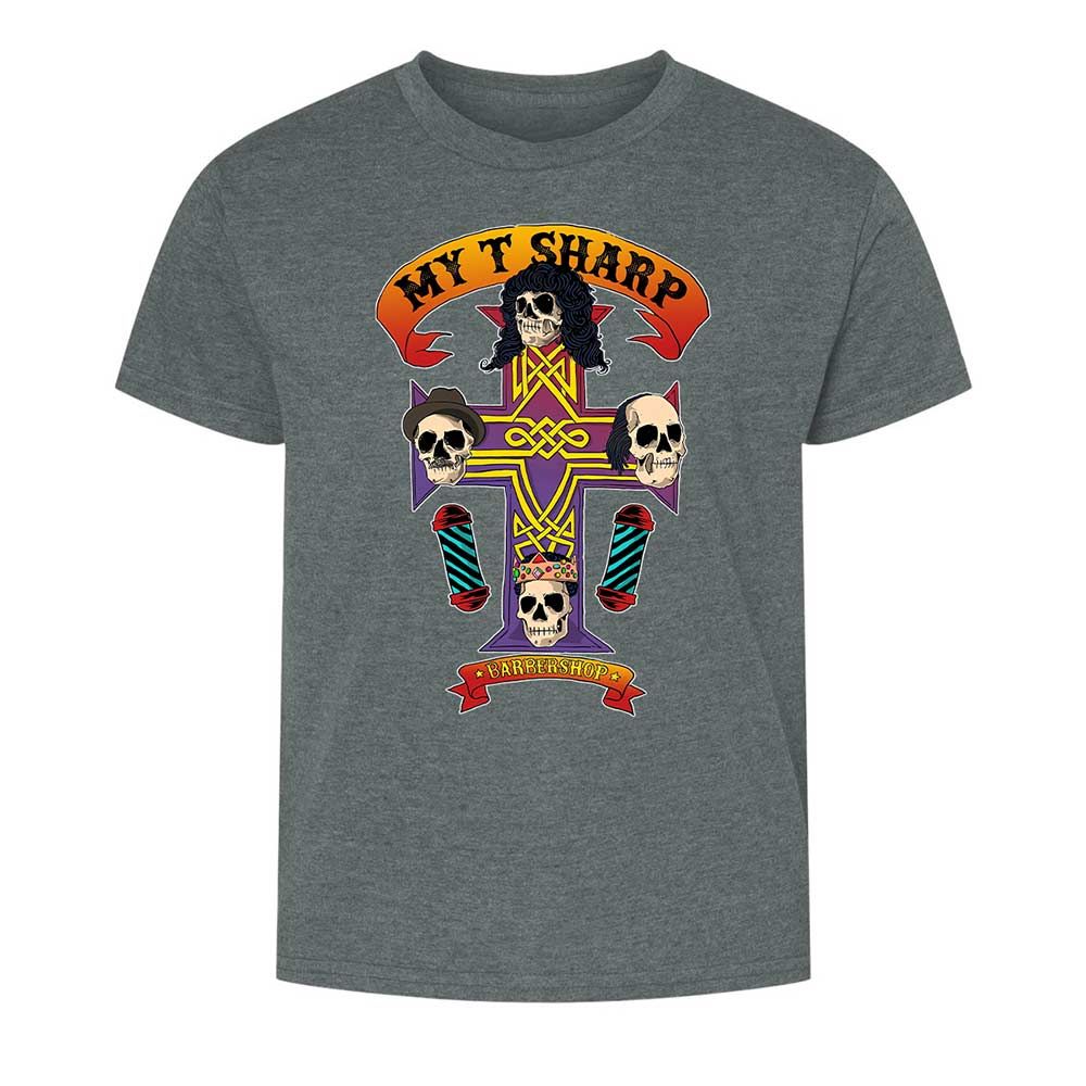 My-T-Sharp Barbershop - Dark Heather - 10